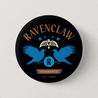 RAVENCLAW™ House Double Eagle Diadem Graphic 2 Inch Round Button