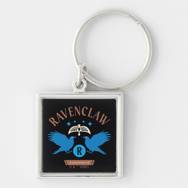 RAVENCLAW™ House Double Eagle Diadem Graphic Keychain (Front)