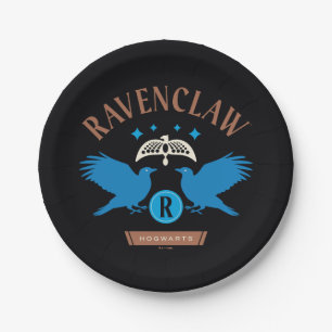 RAVENCLAW™ House Double Eagle Diadem Graphic Paper Plate