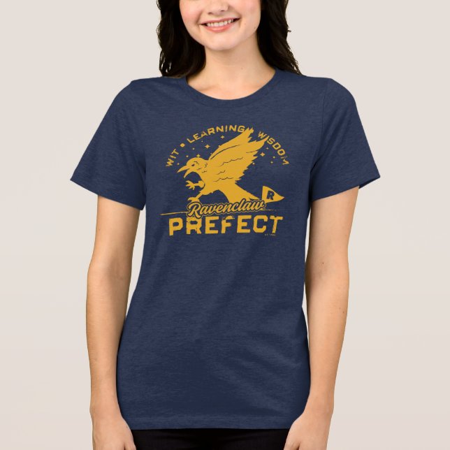 RAVENCLAW™ Prefect Badge Tri-Blend Shirt (Front)