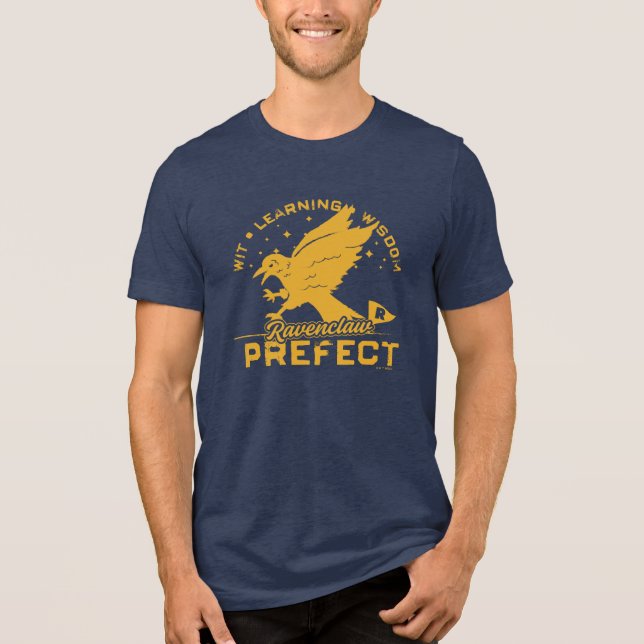 RAVENCLAW™ Prefect Badge Tri-Blend Shirt (Front)