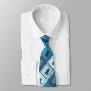 RAVENCLAW™ Tartan Plaid Pattern Tie