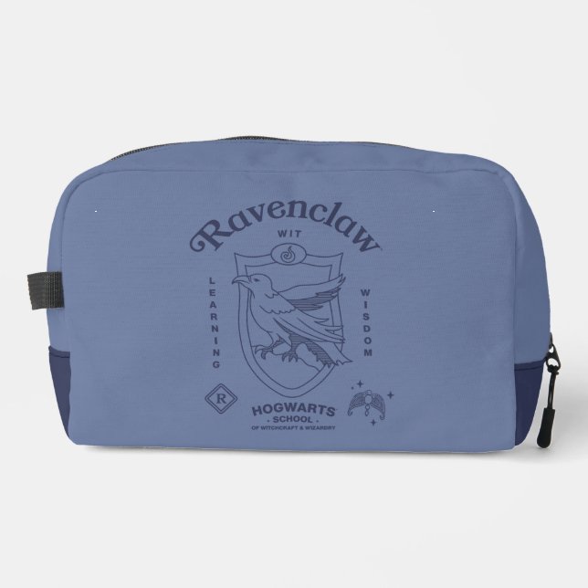 RAVENCLAW™ Wit Learning Wisdom Crest Dopp Kit (Front)