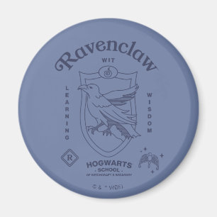 RAVENCLAW™ Wit Learning Wisdom Crest Magnet