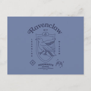 RAVENCLAW™ Wit Learning Wisdom Crest Postcard