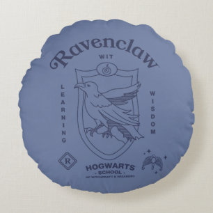 RAVENCLAW™ Wit Learning Wisdom Crest Round Pillow