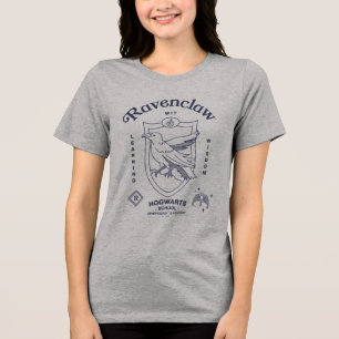 RAVENCLAW™ Wit Learning Wisdom Crest Tri-Blend Shirt