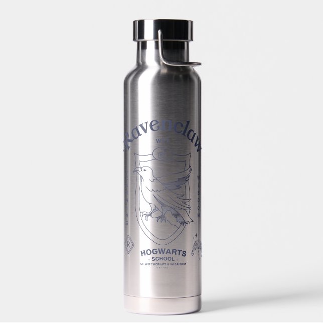 RAVENCLAW™ Wit Learning Wisdom Crest Water Bottle (Left)