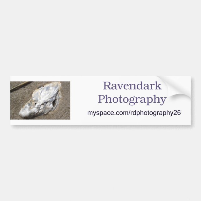 Ravendark Photography Bumper Sticker (Front)