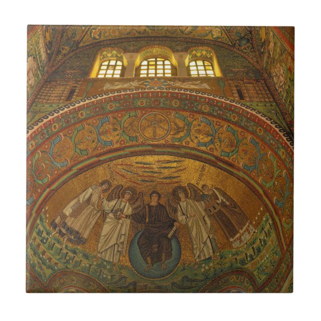 Ravenna Mosaics, Italy Tile (Front)