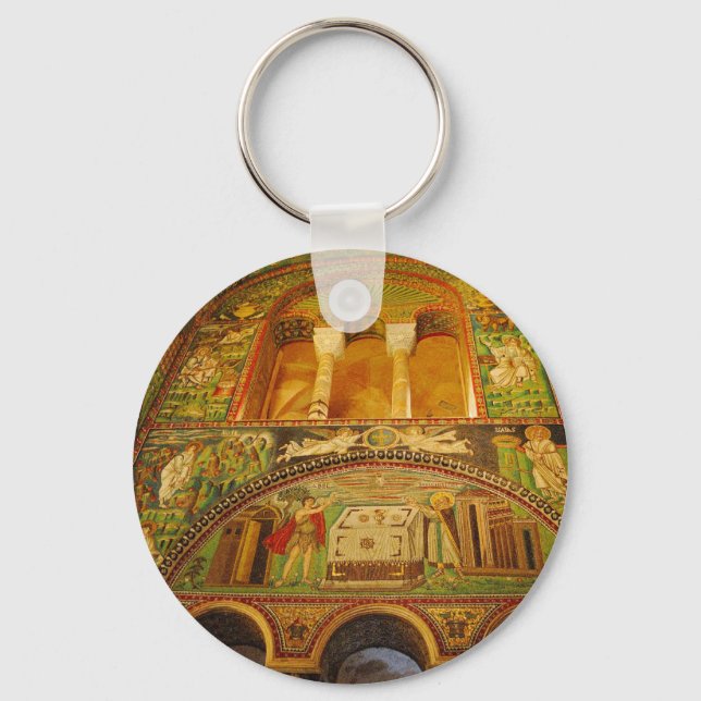 Ravenna mosaics keychain (Front)