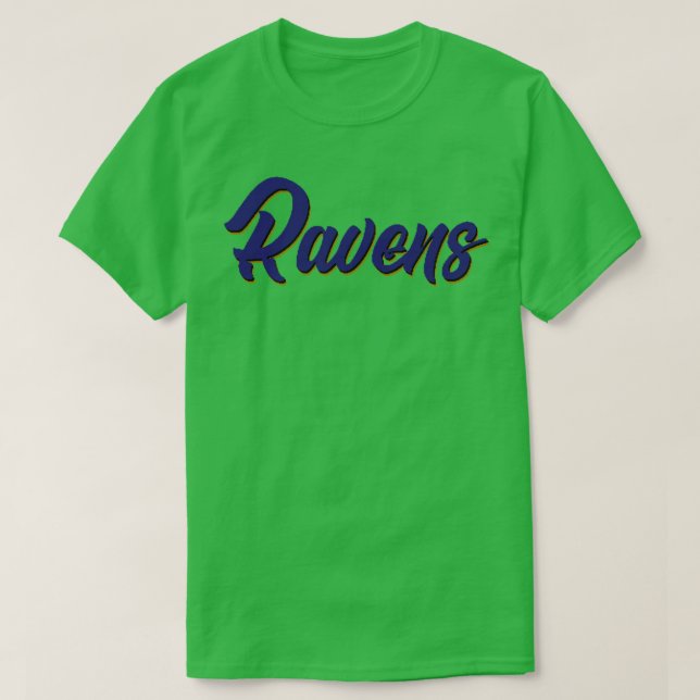 Ravens 2 T-Shirt (Design Front)