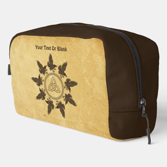 Ravens Circle Dance Dopp Kit (Right Corner)