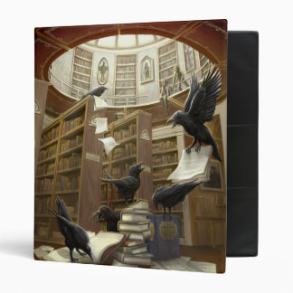 Ravens dans le classeur de bibliothèque
