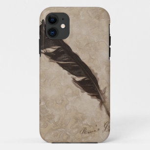 Raven's Feather Bird-lover Crow design iPhone 11 Case