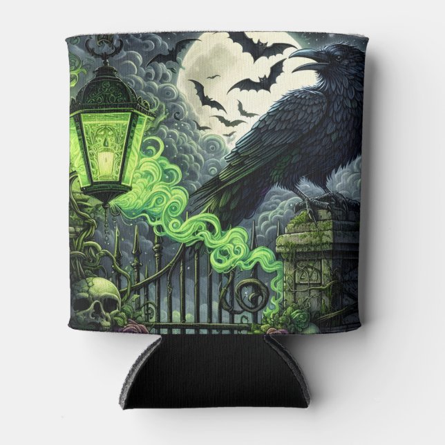 Raven's Gate Can Cooler (Front)