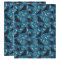 Ravens Goth Halloween Scrapbook Paper in Blue