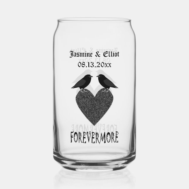 Ravens gothiques et Black Heart Mariage personnali (Recto)