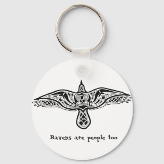 ravens keychain