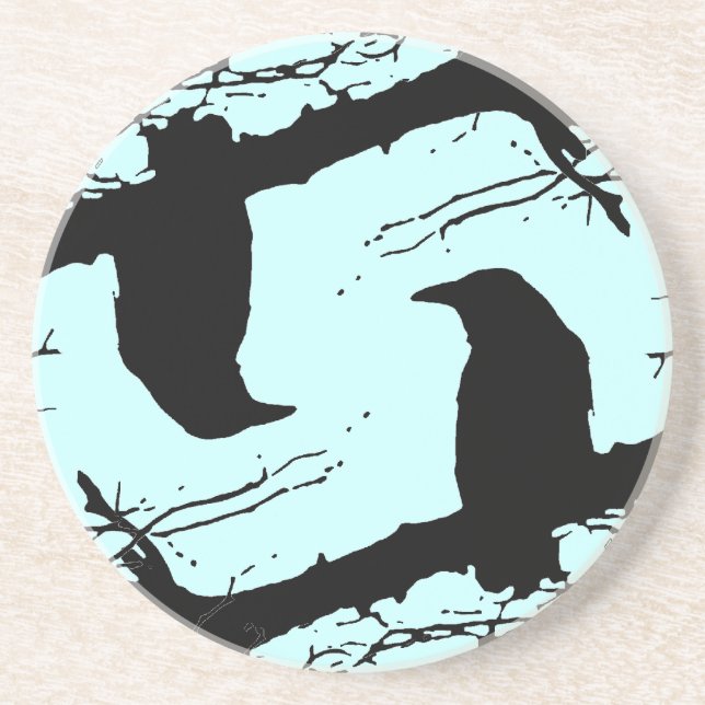Ravens on the Tree Coaster (Front)