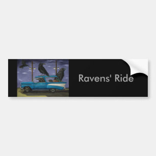 Ravens' Ride Bumper Sticker