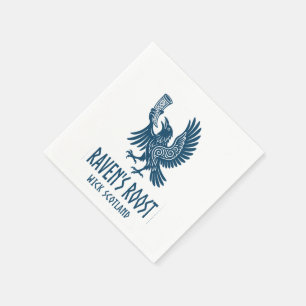 Raven's Roost Pub Wick Scotland Napkin