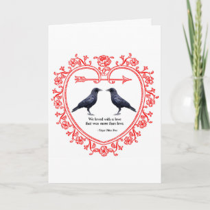 Ravens Valentine Card