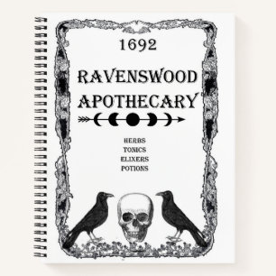 Ravenswood Apothecary Carnet carnet de notes