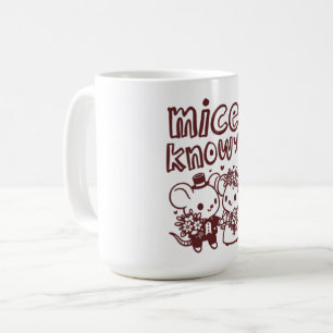 "Ravi de vous connaître" Mug Doodle Café - Sociabl