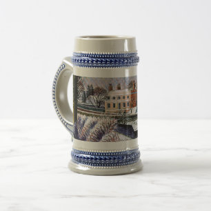 Ravilier - Vicarage en hiver, fine art Mug