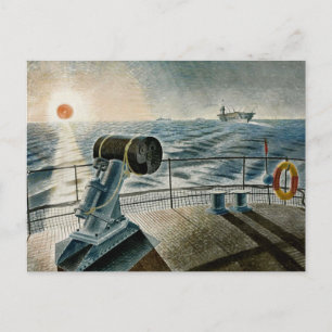 Ravilious artwork - The Midnight Sun Postcard