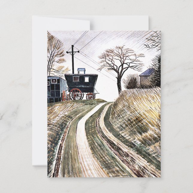 Ravilious - Caravans, fine art (Front)