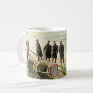 Ravilious - Dangerous Work at Low Tide, Coffee Mug