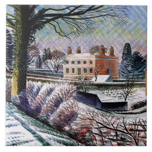 Ravilious - Vicarage in Winter, Tile