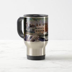 Ravilious - Vicarage in Winter,  Travel Mug