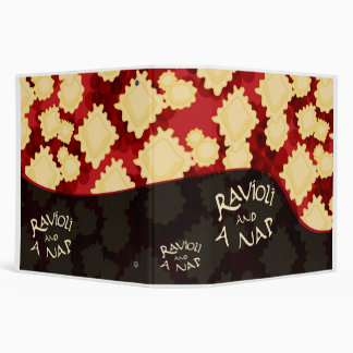 Ravioli and a Nap Binder