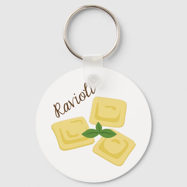 Ravioli Keychain (Front)