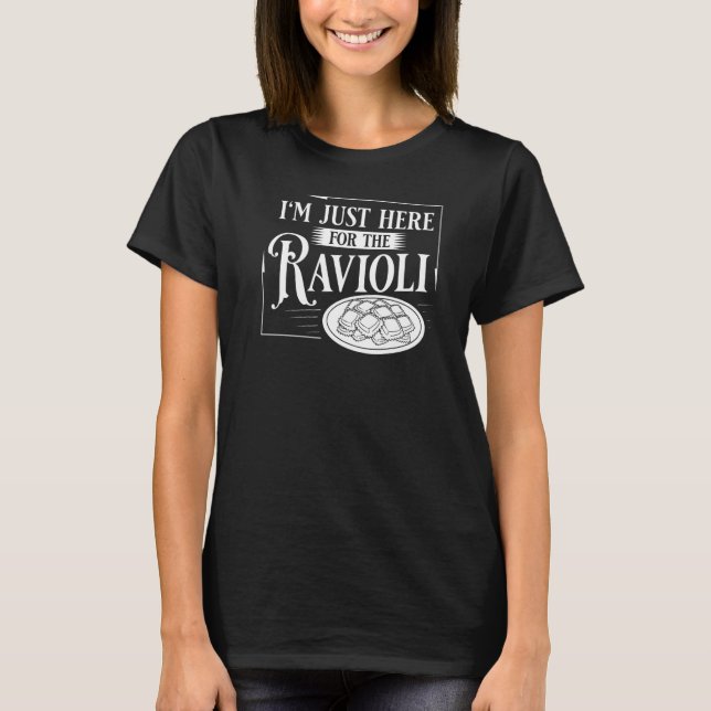 Ravioli Pasta Filling Recipes Canned Maker Noodles T-Shirt (Front)