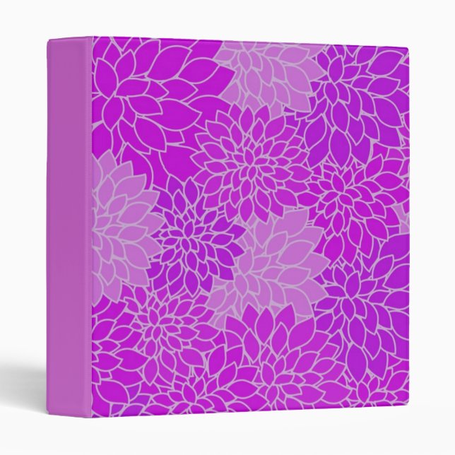 Ravishing Pretty Floral Binder (Front/Spine)