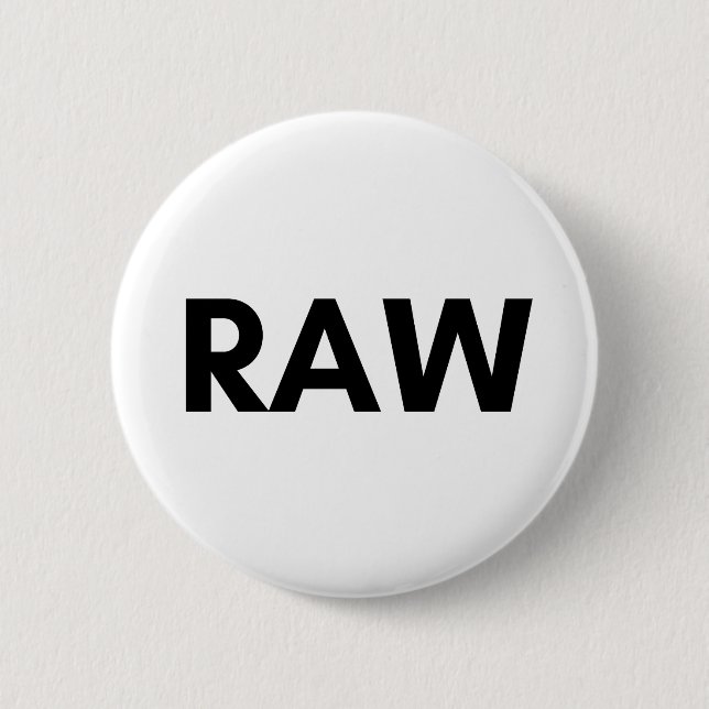 raw 2 inch round button (Front)