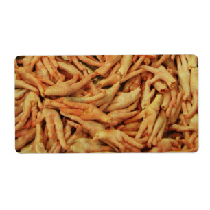 Raw Chicken Feet