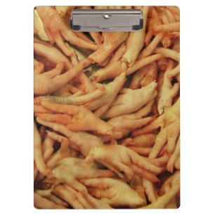 Raw Chicken Feet Clipboard