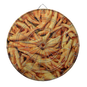 Raw Chicken Feet Dartboard