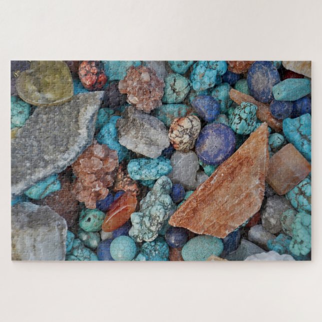 raw crystals puzzle (Horizontal)