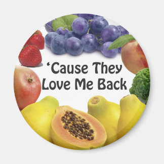 Raw Food Love Magnet
