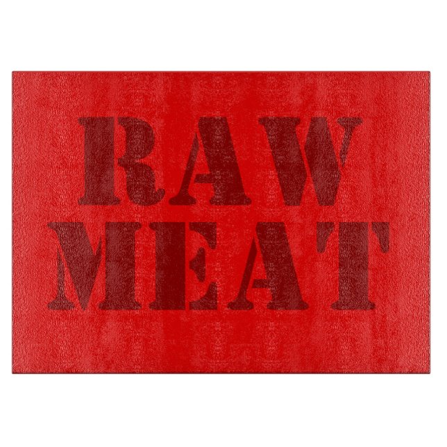 Raw Meat Cutting Board (Front)