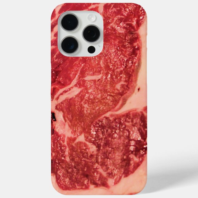 Raw Meat Ribeye Steak Case-Mate iPhone Case (Back)
