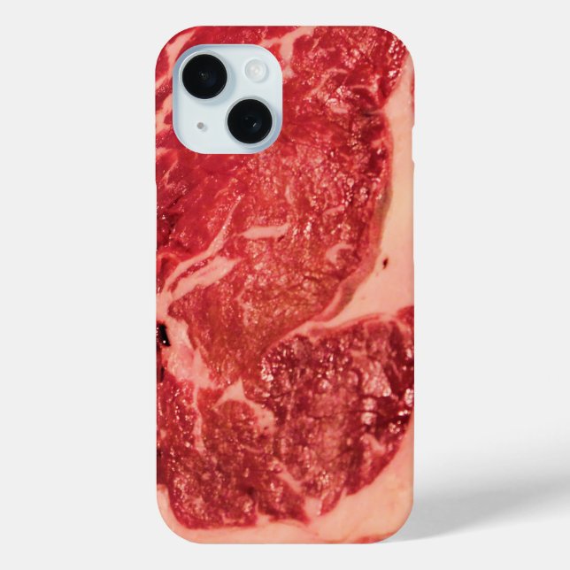 Raw Meat Ribeye Steak Case-Mate iPhone Case (Back)