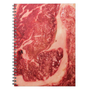 Raw Meat Ribeye Steak Notebook