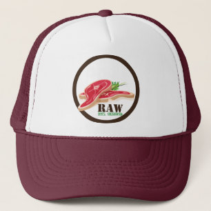 Raw Steak Organic Planet Hats